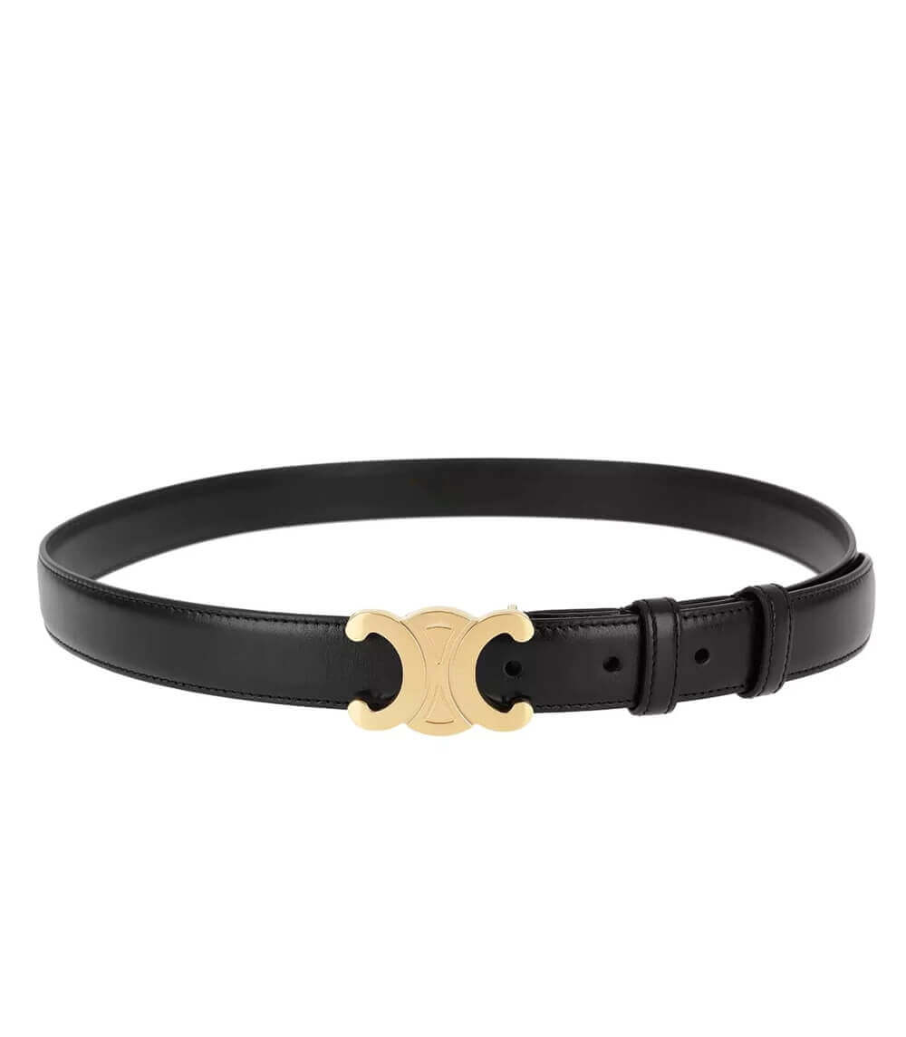 Ceinture en cuir vegan look vintage