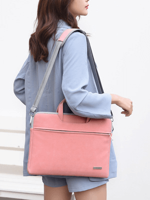 Sac élégant pour ordinateur portable en similicuir