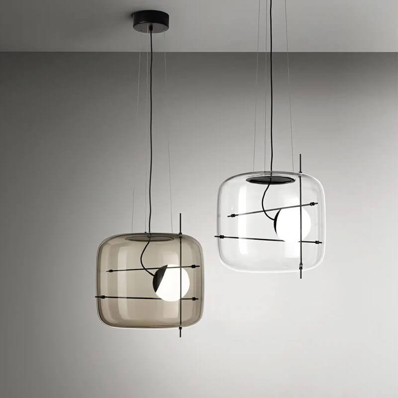 Moderne Glas Pendelleuchte Ø 30cm