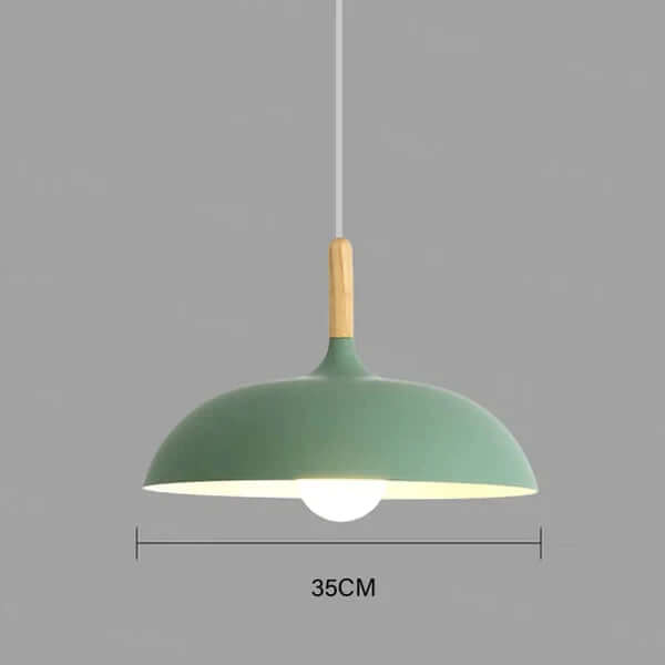Plafonnier scandinave en chêne