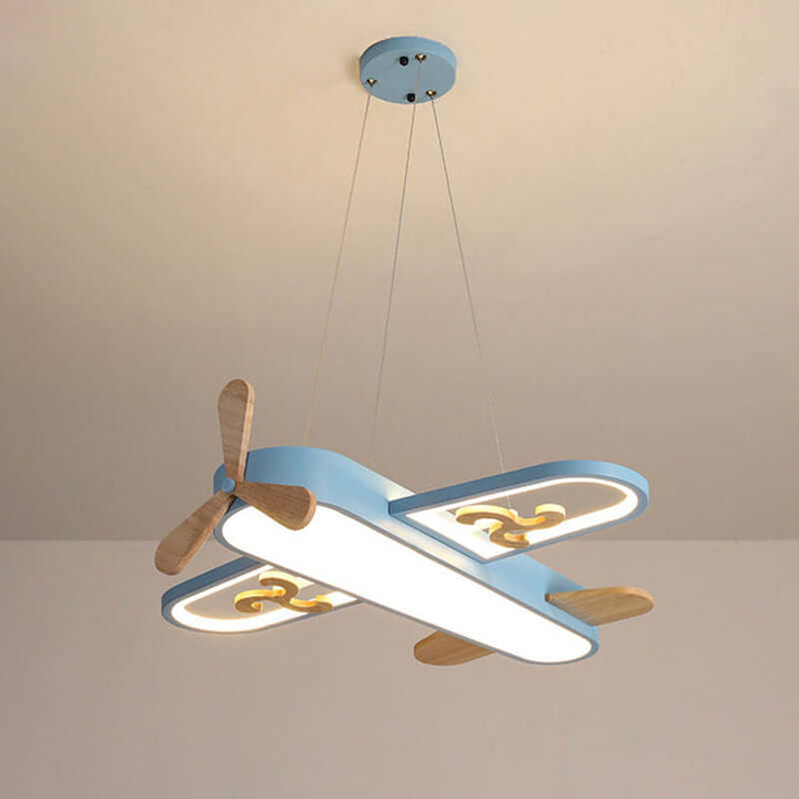 Plafonnier LED avion pour chambre d'enfant