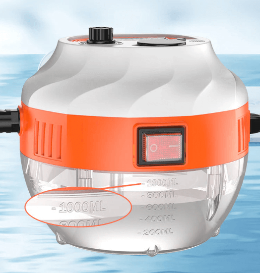 2800W Dampfreiniger - Kraftvolle Reinigung