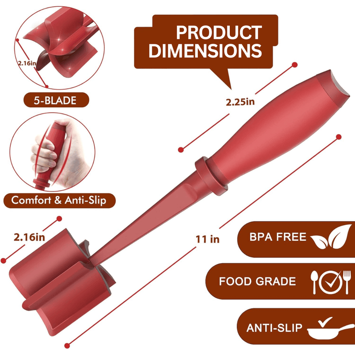 Hachoir à viande résistant à la chaleur