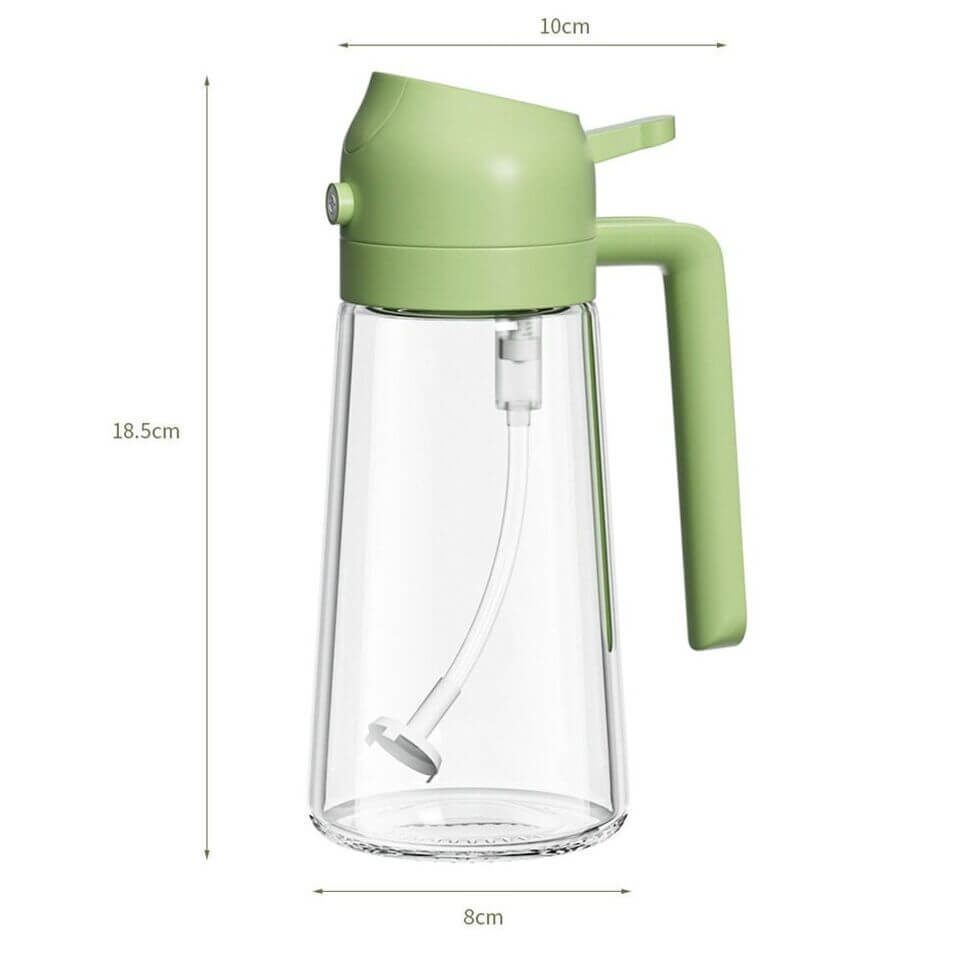 2in1 Öl-Essig Sprühflasche - Küchenhelfer für präzise Dosierung