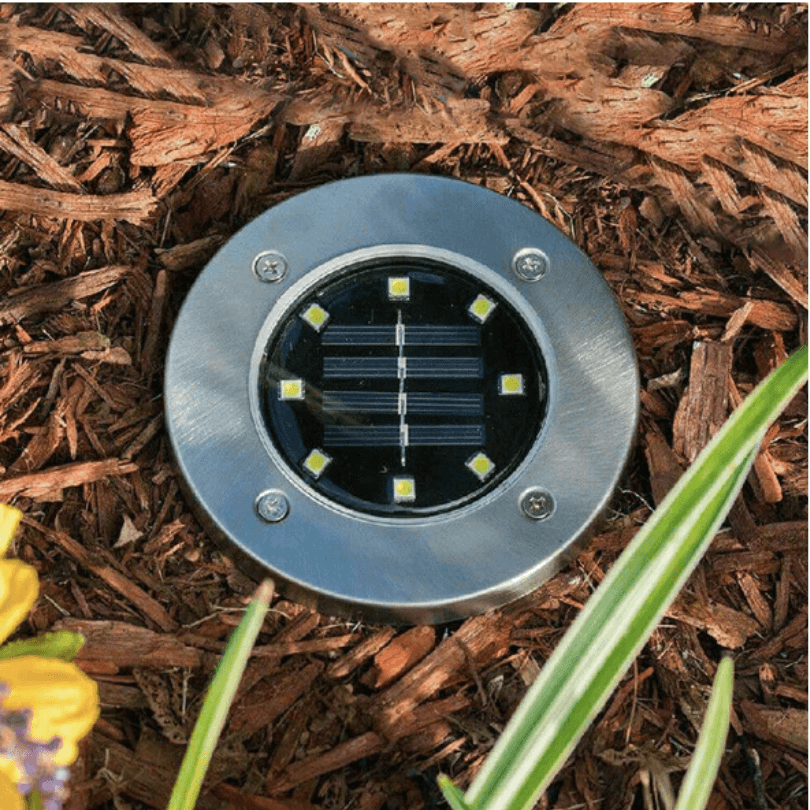 Lampe solaire d'extérieur, rechargeable, résistante aux intempéries
