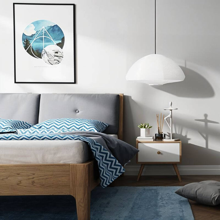 Suspension moderne en papier 26cm