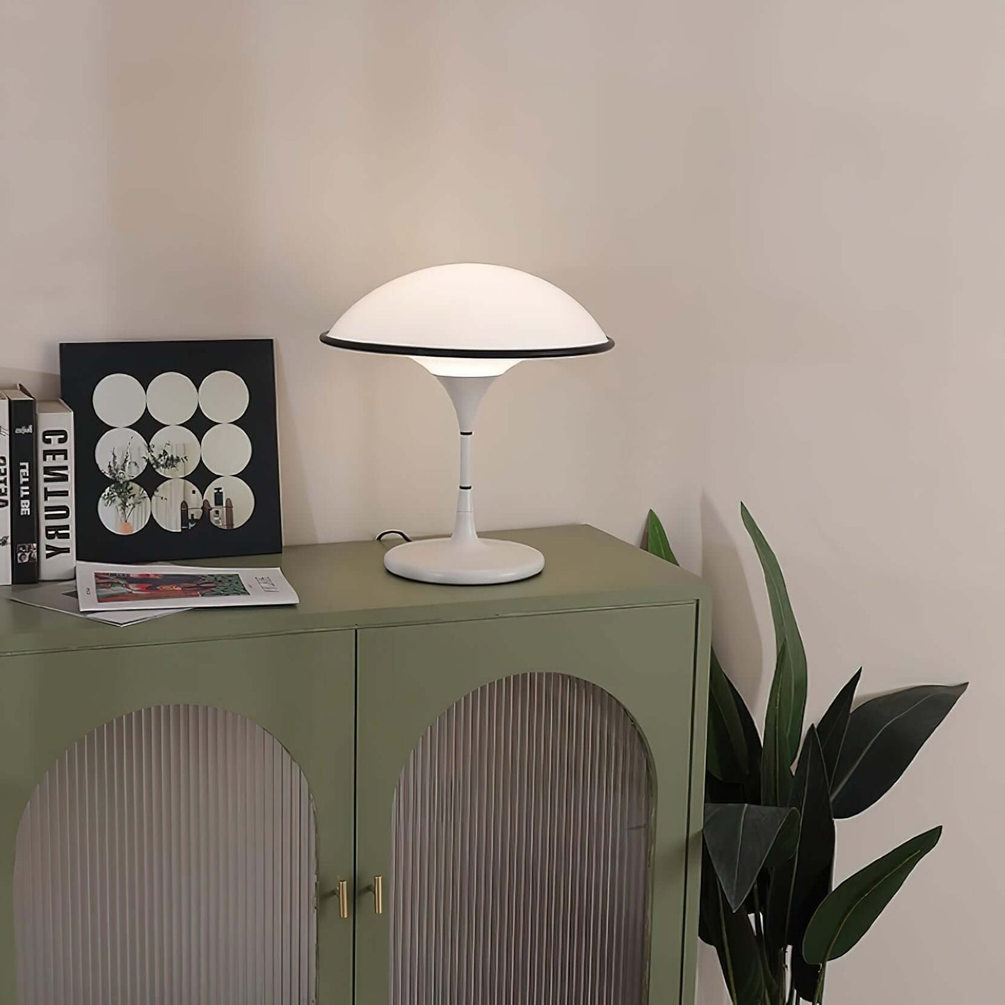 Designer Tischlampe Fontana Schwarz