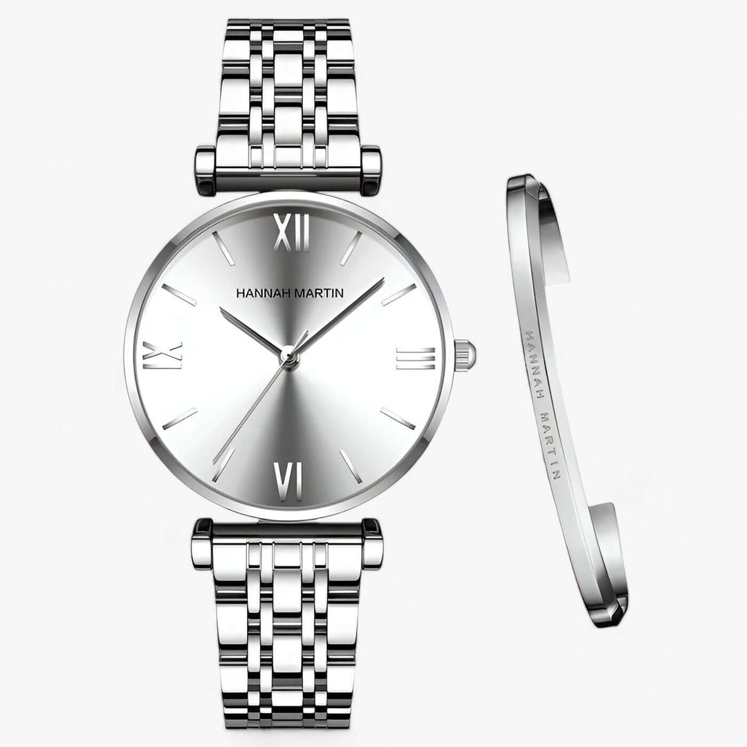 Montre élégante pour femme en titane