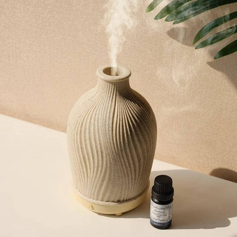 Diffuseur d'arômes ultrasonique, humidificateur, vase bohème
