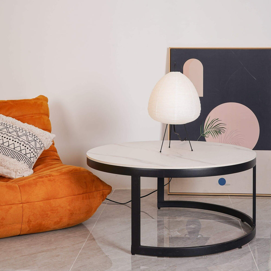 Lampe de table japonaise Yumi - lumière d'ambiance