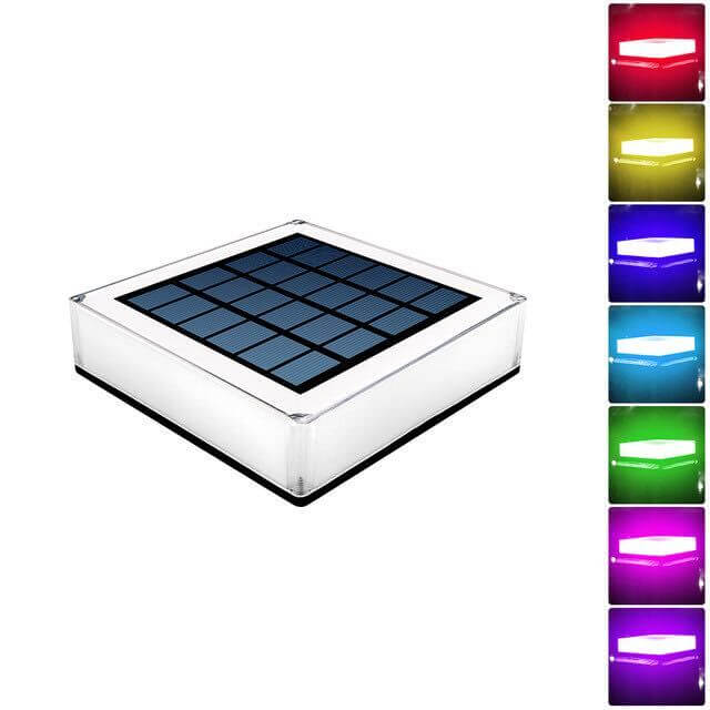 Solar Aussenleuchte, LED, Wasserdicht