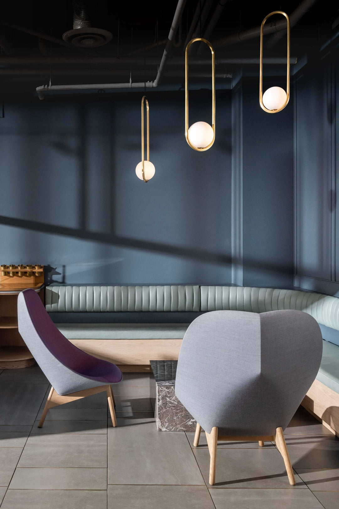 Suspension élégante et moderne