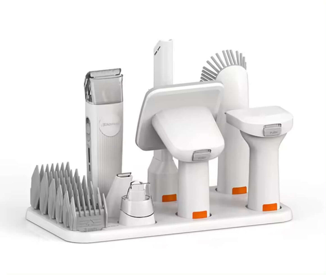 Tondeuse à poils d'animaux avec aspirateur - pour chiens et chats