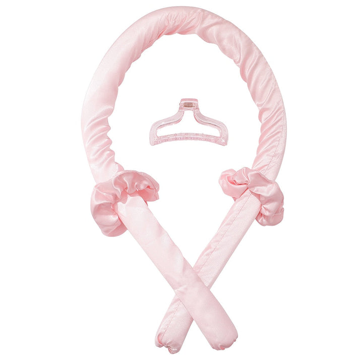 Flexibler Lockenwickler für sanfte Wellen, pastellfarben, weiches Material für gesundes Styling ohne Hitze.