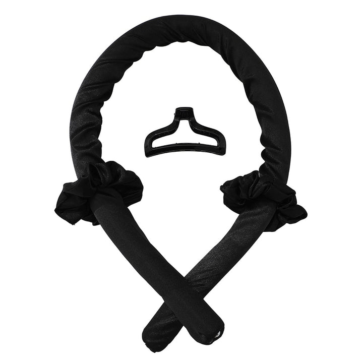 Flexibler Lockenwickler für sanfte Wellen, pastellfarben, weiches Material für gesundes Styling ohne Hitze.