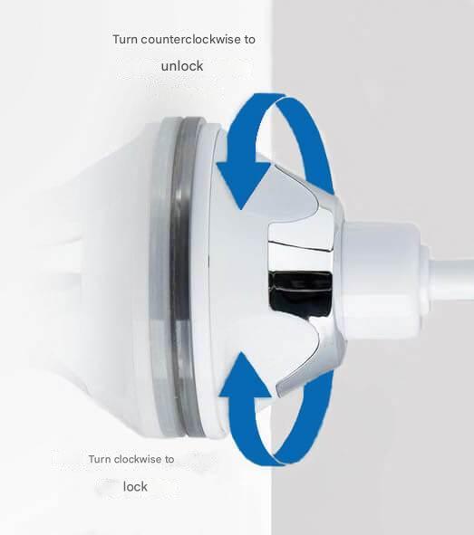 "Flexibler Schwanenhals LED Vergrößerungsspiegel 10x, stilvolles Design, ideal für präzises Make-up und Pflege."