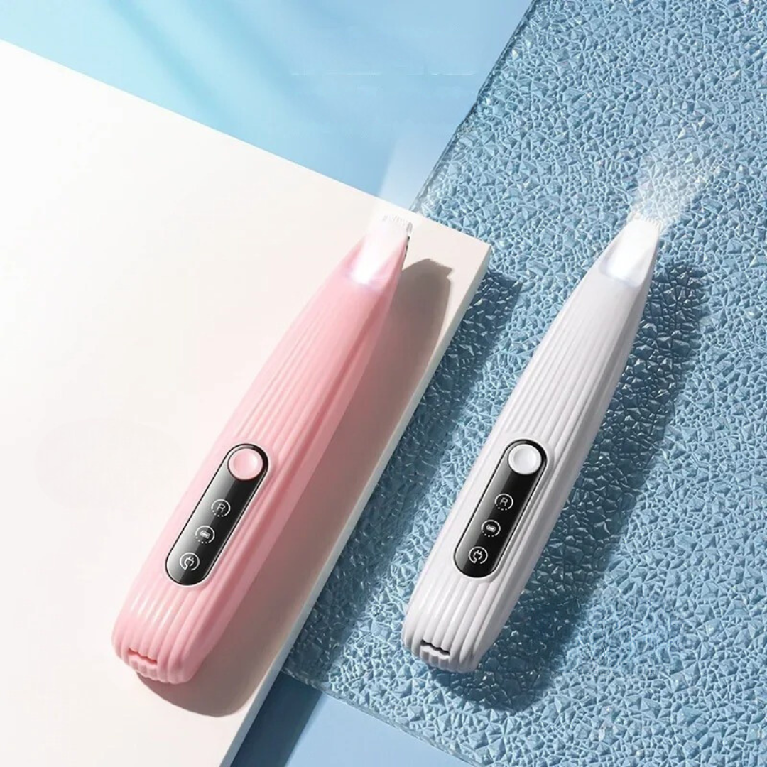 "Haustier Pfoten Trimmgerät, sicheres Pflegewerkzeug für empfindliche Pfoten, abgerundete Spitzen, komfortable Anwendung."