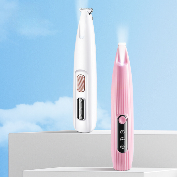 "Haustier Pfoten Trimmgerät, sicheres Pflegewerkzeug für empfindliche Pfoten, abgerundete Spitzen, komfortable Anwendung."