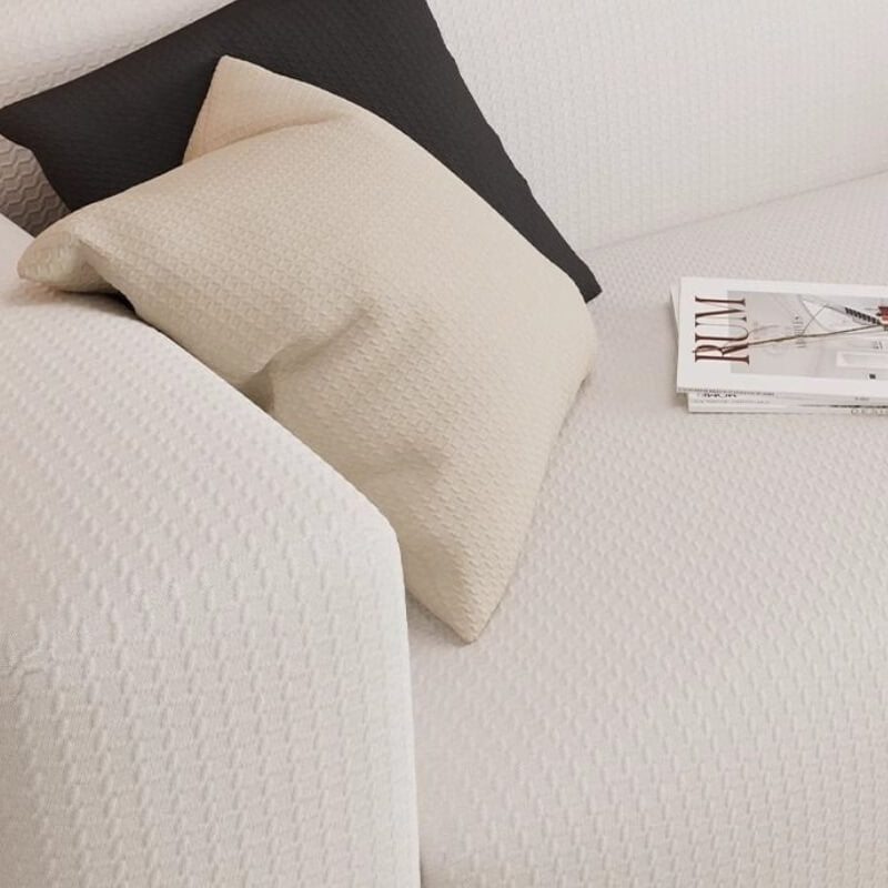 "Hochelastischer, wasserdichter Sofaschutz in Beige, kratzfest und anpassbar für perfekten Schutz und stilvolles Design"