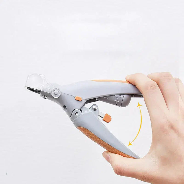 "Hund Nagelknipser mit Schnellsensor, ergonomisches Design, Edelstahl, sicher und schmerzfrei, für präzise Krallenpflege"