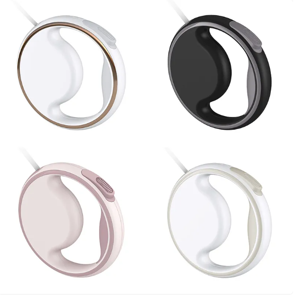 "Hundeleine mit LED-Licht, ausziehbar, ergonomischer Griff, reflektierend, für sicheres Nachtspazieren mit Hund"