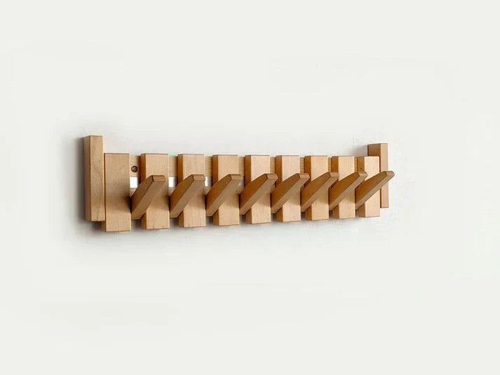 Crochets muraux design en bois
