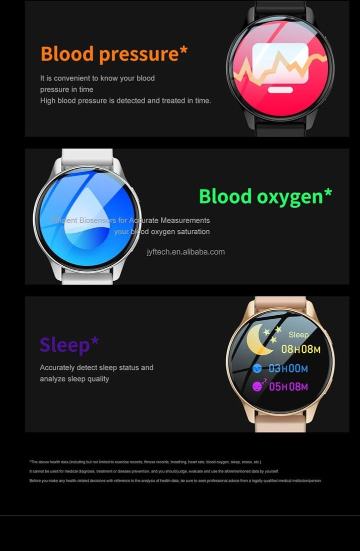 Montre connectée de suivi d'activité : tension artérielle et oxygène dans le sang