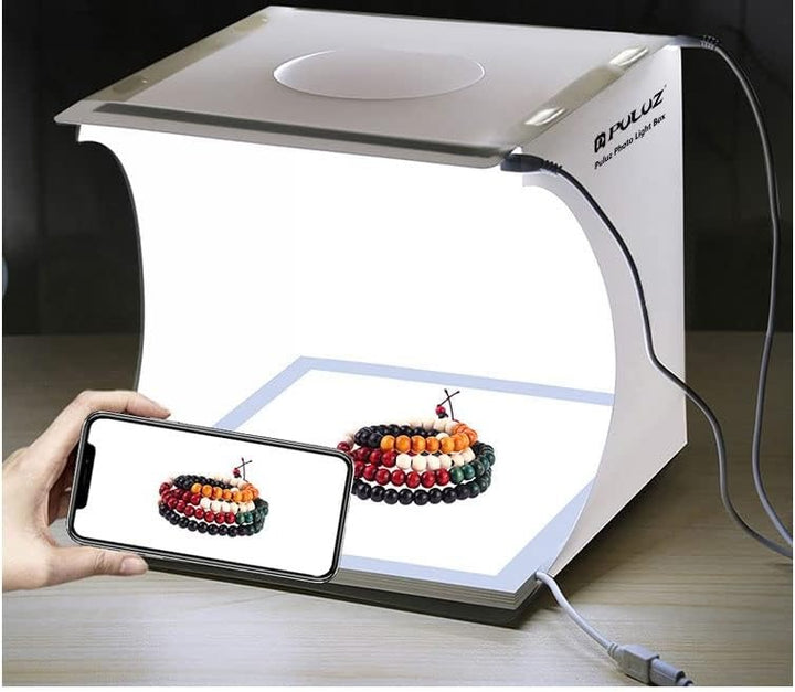 Tragbares Fotostudio LED - Professionelle Produktfotos