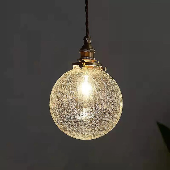 Suspension en verre cristal