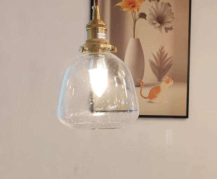 Suspension en verre cristal