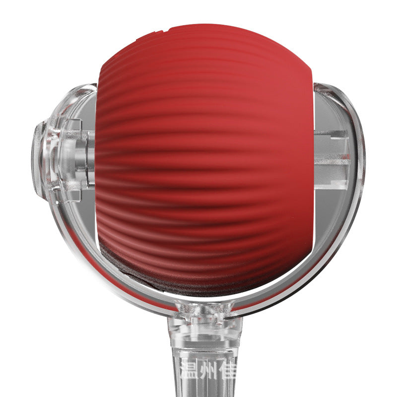 Interaktiver Katzenball mit Schwanz, robust und bunt; fördert Spiel und Bewegung, perfekt für aktive Katzen.