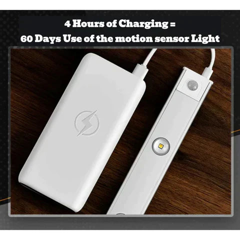 Kabellose, wiederaufladbare LED-Leuchte mit Bewegungssensor, ideal für dunkle Räume, einfache Montage, dimmbar und einstellba
