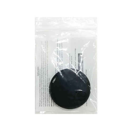 "Kompakter schwarzer GPS-Tracker mit Magnet und Echtzeit-Tracking, ideal zum unauffälligen Befestigen an Metalloberflächen."