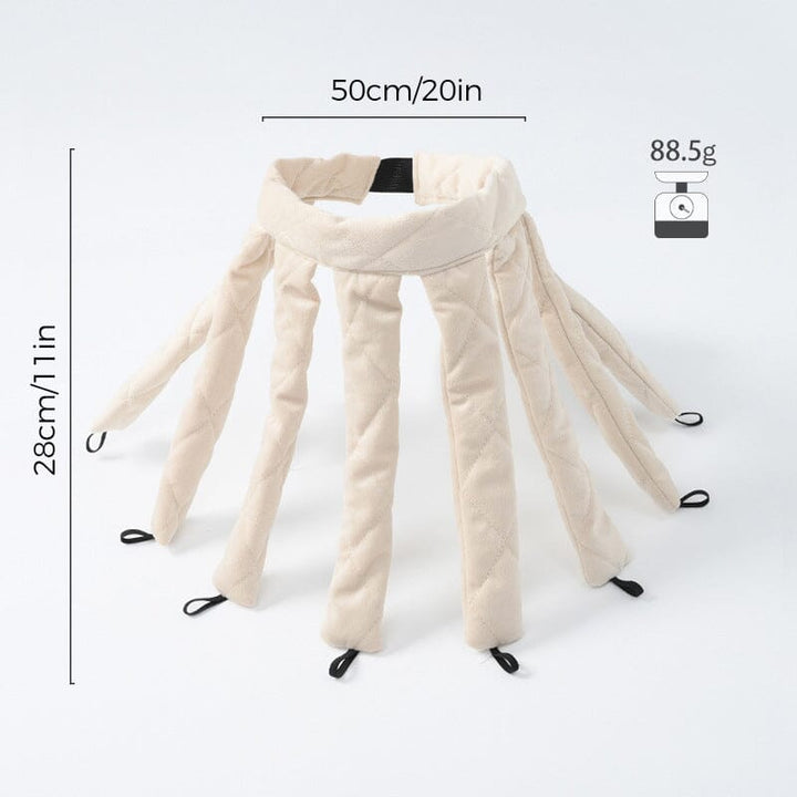 "LockenLeicht™️: sanftes Styling ohne Hitze, leicht & tragbar, ideal für schonende Locken in beige, weinrot, schwarz"