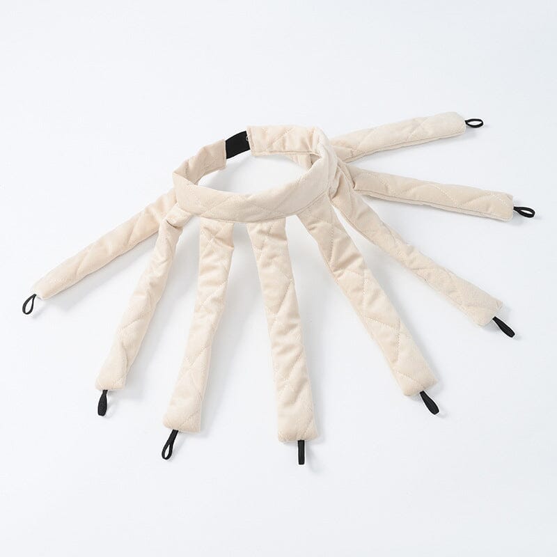 "LockenLeicht™️: sanftes Styling ohne Hitze, leicht & tragbar, ideal für schonende Locken in beige, weinrot, schwarz"