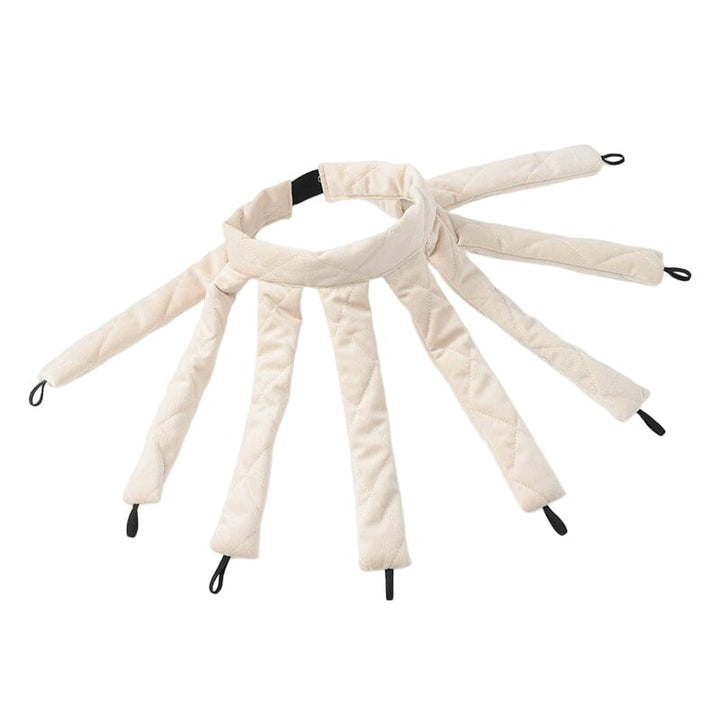 "LockenLeicht™️: sanftes Styling ohne Hitze, leicht & tragbar, ideal für schonende Locken in beige, weinrot, schwarz"