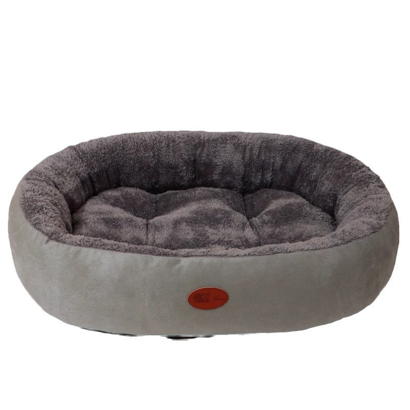 Luxuriöses, superweiches Hundebett mit eleganter Polsterung, ideal für maximalen Schlafkomfort und stilvolle Einrichtung.