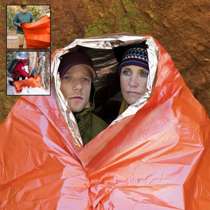 2-Personen Notfallzelt Ultraleicht & Wasserdicht
