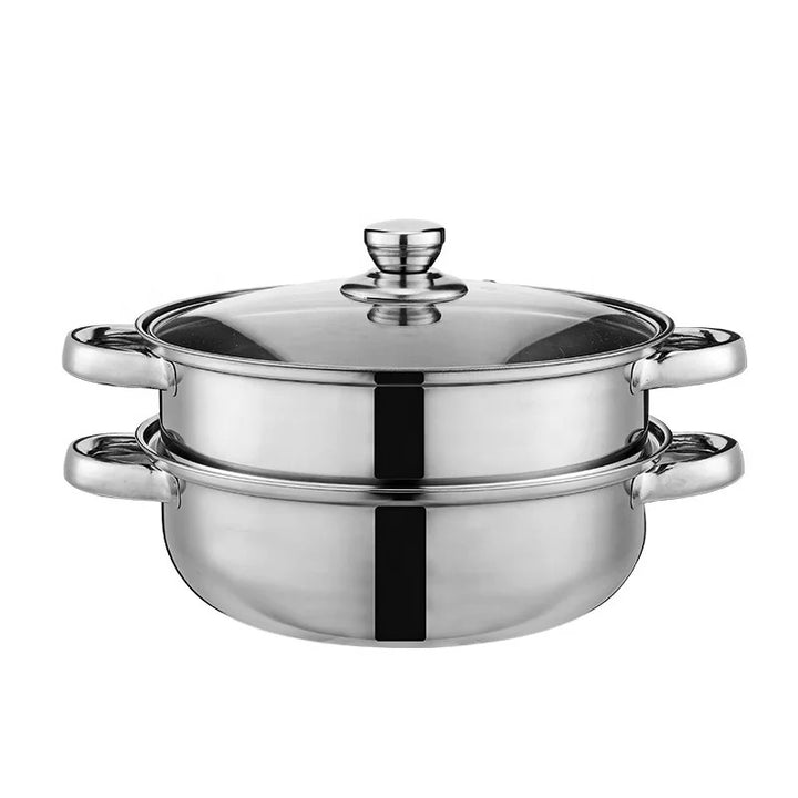 3-Schicht Dampfgarer - Edelstahl Dämpfer