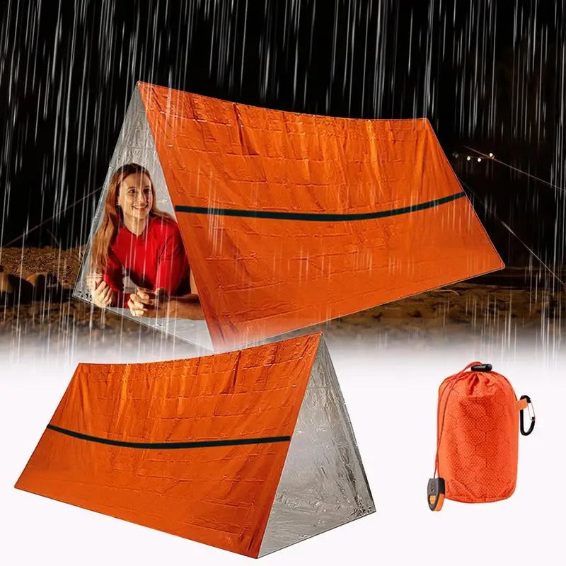 2-Personen Notfallzelt Ultraleicht & Wasserdicht