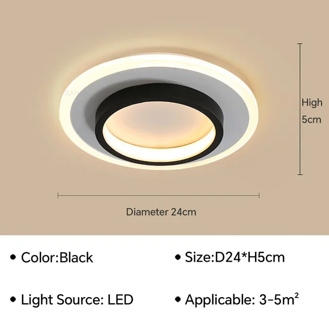 "Minimalistische moderne Deckenleuchte mit klaren Linien in Acryl und Metall, ideal für elegante Raumbeleuchtung."