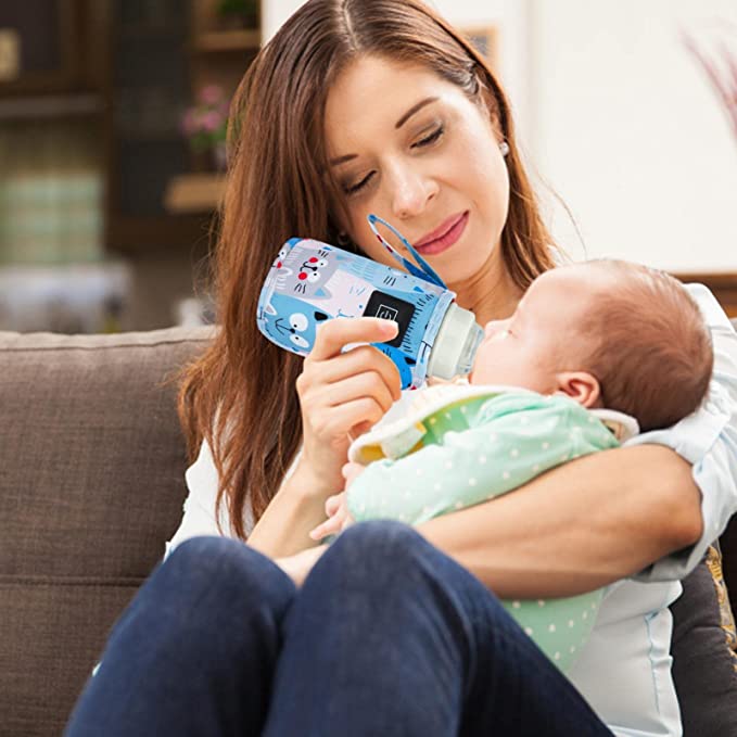 "Mobiler USB-Flaschenwärmer für Babys, robustes Design, leicht, isolierend, ideal für zuhause und unterwegs"