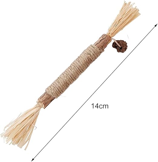 "Natürliche Kitty Zahnreinigungs Sticks für Katzen, grün, schlank, zur Zahnpflege und frischem Atem, sicher und natürlich."