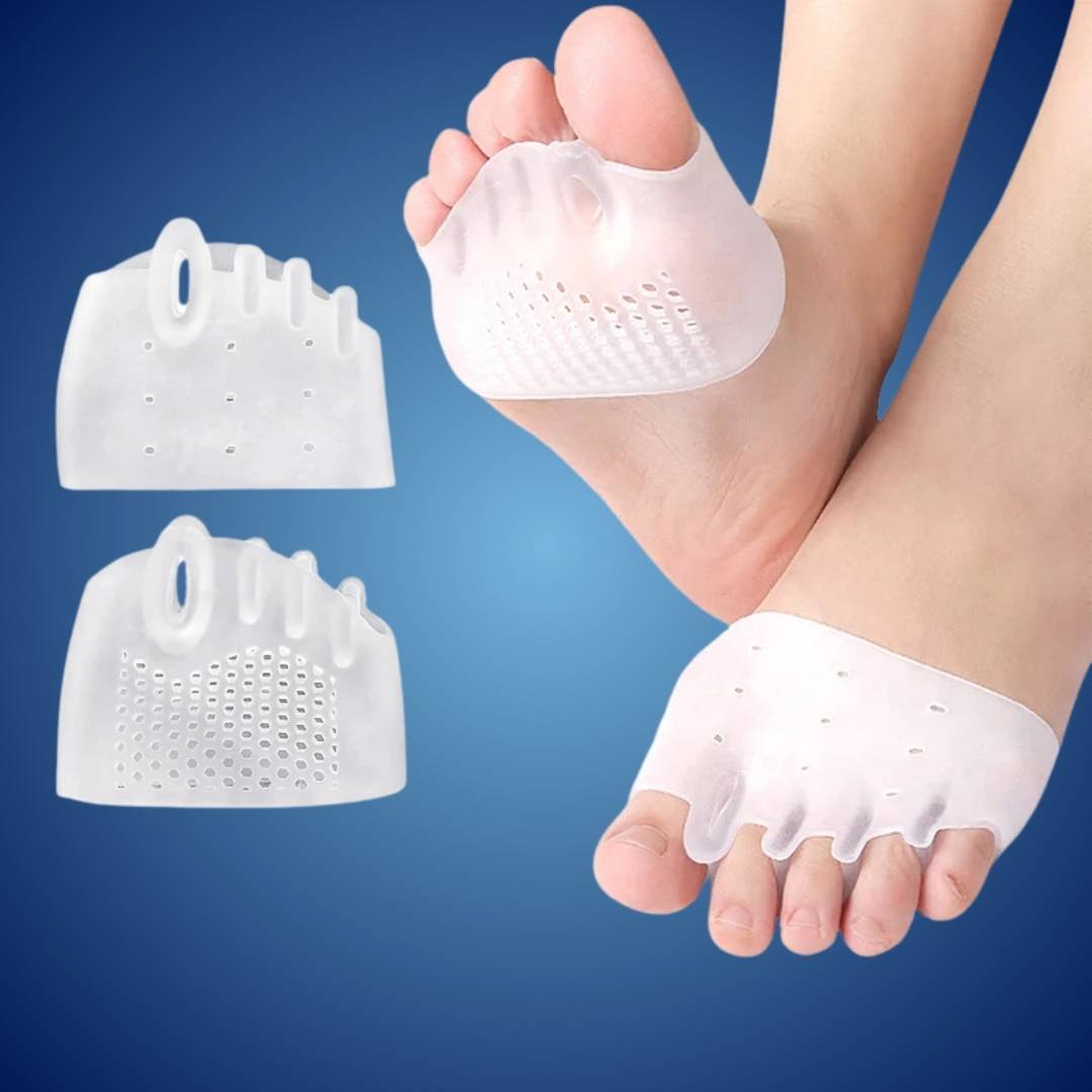 "Orthopädische Einlegesohlen Seitenansicht, Bunion-Schmerzlinderung, innovative Fußausrichtung, Komforteinlagen für Ballenzeh