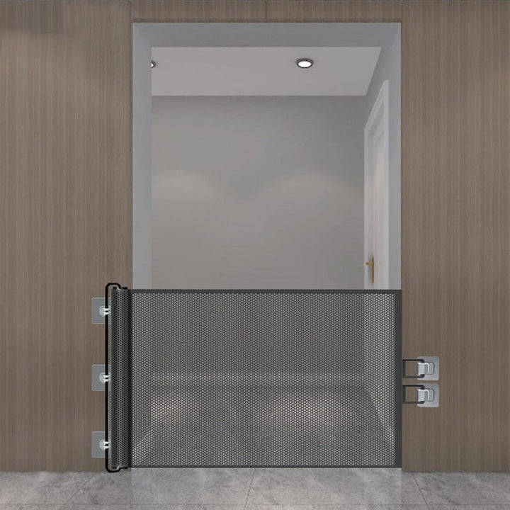 "Praktisches Haustier Sicherheitsnetz als stabile Türbarriere, schützt Haustiere und verhindert Entkommen durch Türen."