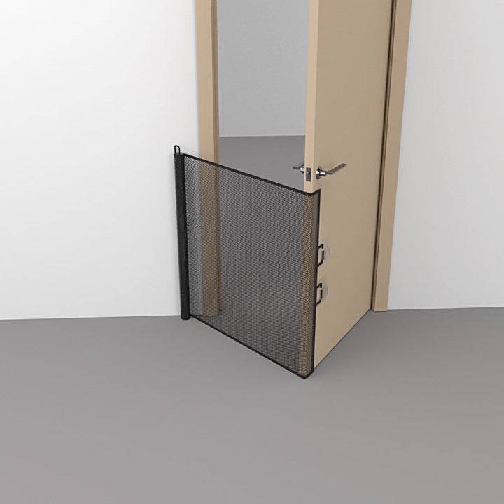 "Praktisches Haustier Sicherheitsnetz als stabile Türbarriere, schützt Haustiere und verhindert Entkommen durch Türen."