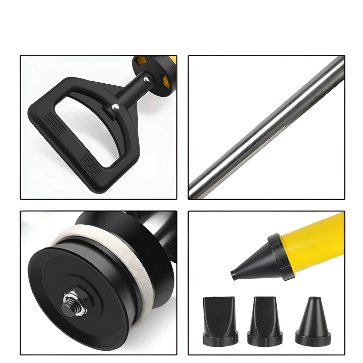 Präzisionssprühgerät mit ergonomischem Griff, leichte Bauweise, gleichmäßige Zementabdeckung; ideal für Heimwerker.