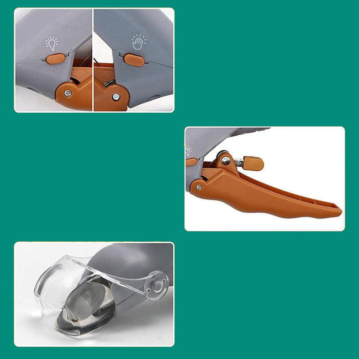 Professioneller Hundekrallenknipser mit Schnellsensor, ergonomischem Griff und robusten Edelstahlklingen für präzises Trimmen