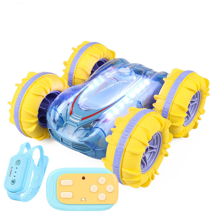 "Robustes, wasserfestes ferngesteuertes Amphibienfahrzeug, geeignet für Abenteuer auf Land und Wasser, für Kinder ab 6 Jahren