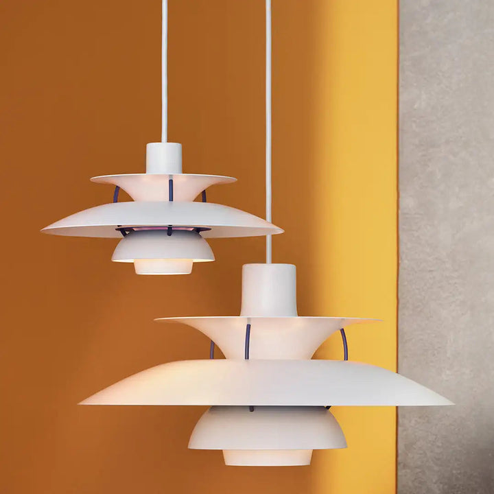 "Runde dimmbare LED-Deckenlampe aus Aluminium und Acrylglas, elegantes Design, ideal für Wohn- und Esszimmerbeleuchtung"